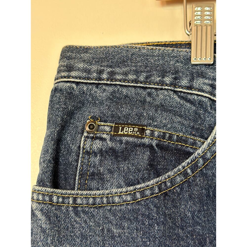 Lee Jeans Men's 42 x 30 100% Cotton Straight Leg Jeans Medium Wash 2008940 - Picture 7 of 9